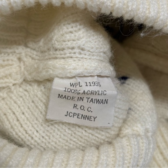 Vintage Mens Jc Penney holiday sweaters size Large - Picture 7 of 10